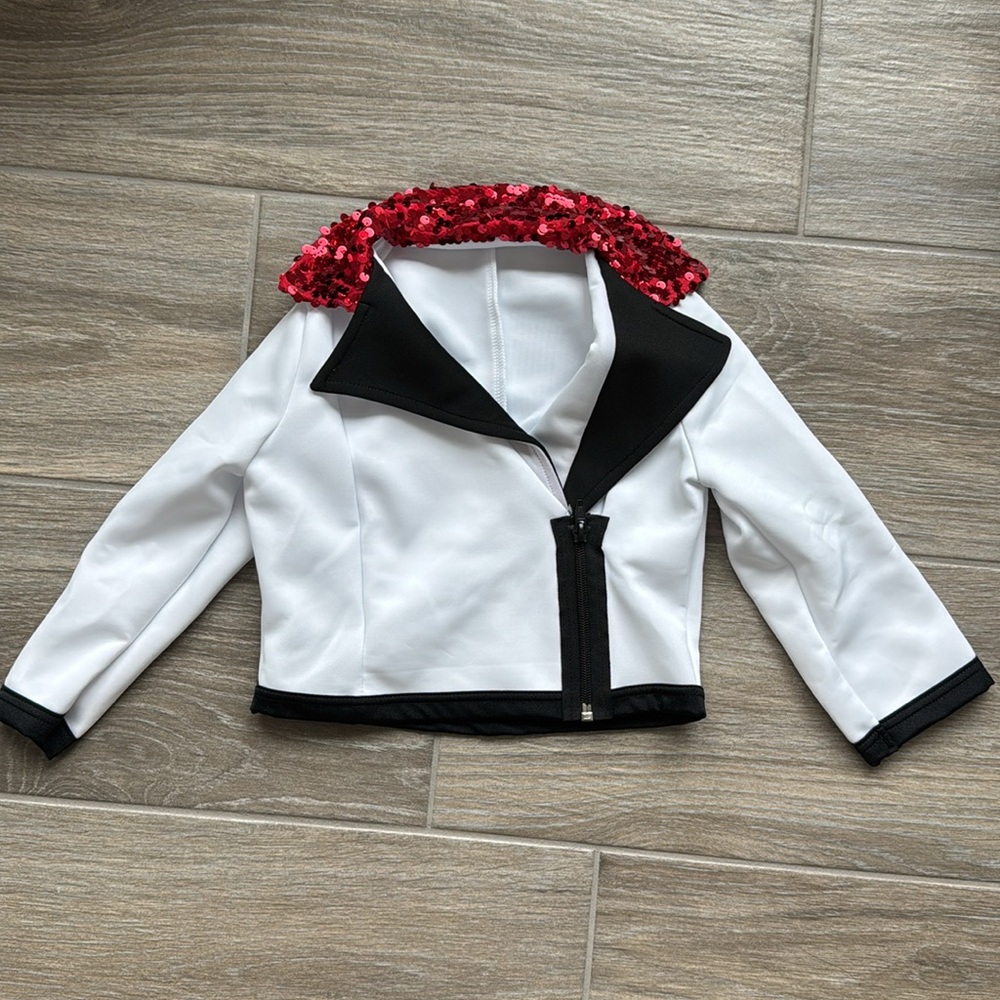 Girls Tap/Ballet/Jazz Dance Outfit Size 5- 6 1/2 New Without Tag - Picture 9 of 11